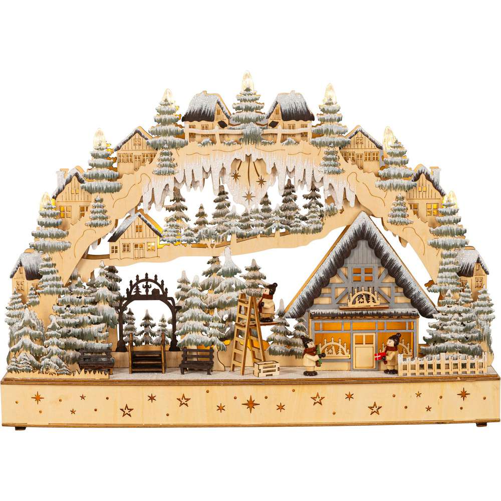 Produktabbildung Saico LED-Lichterbogen Wintertraum