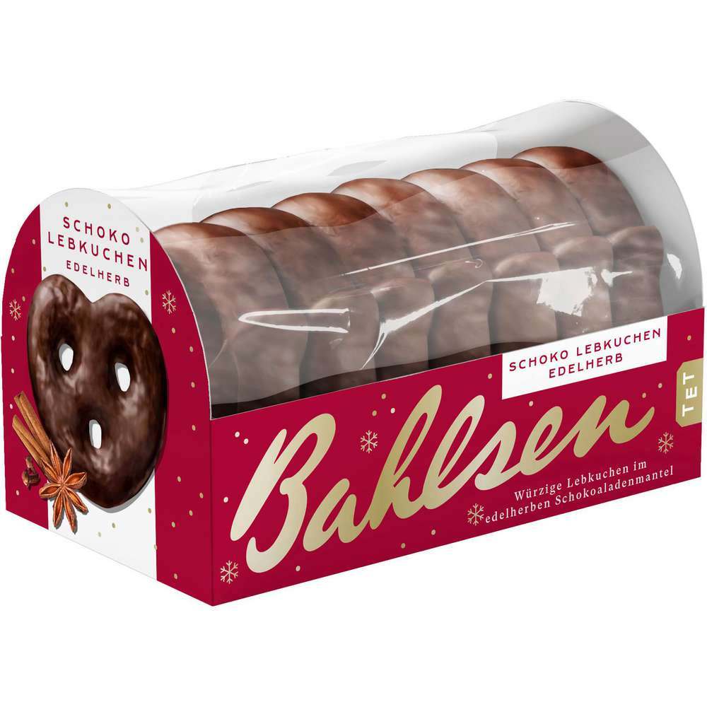 Produktabbildung Bahlsen Schoko Lebkuchen Edelherb