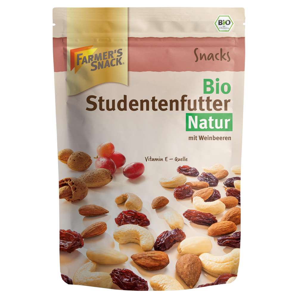 Produktabbildung Farmer's Snack Bio Studentenfutter