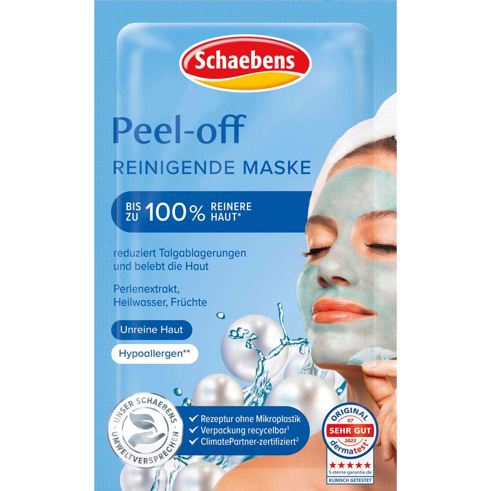 Produktabbildung Schaebens Maske, Peel-off