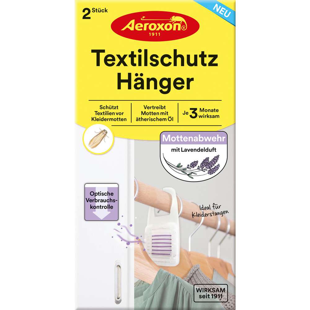 Produktabbildung Aeroxon Textilschutz-Hänger Motte