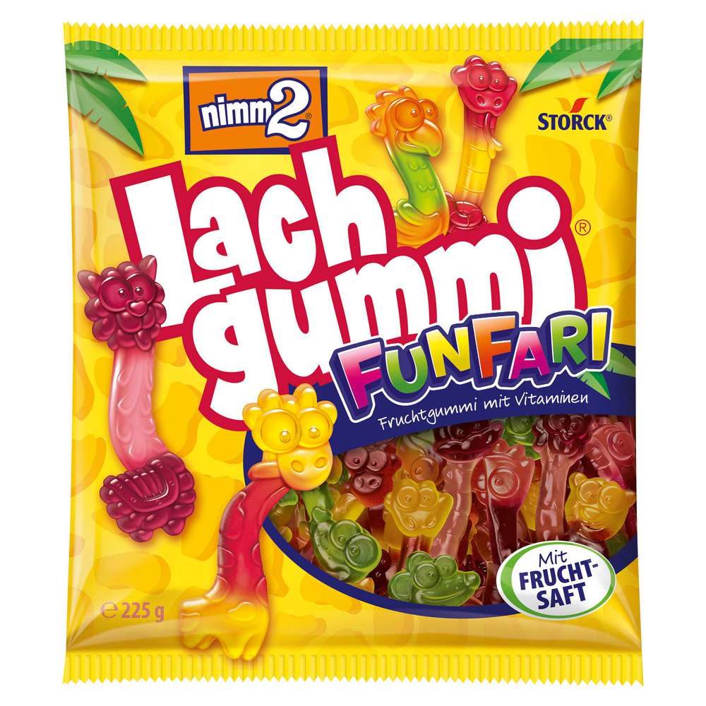Produktabbildung Nimm2 Lachgummi Funfari