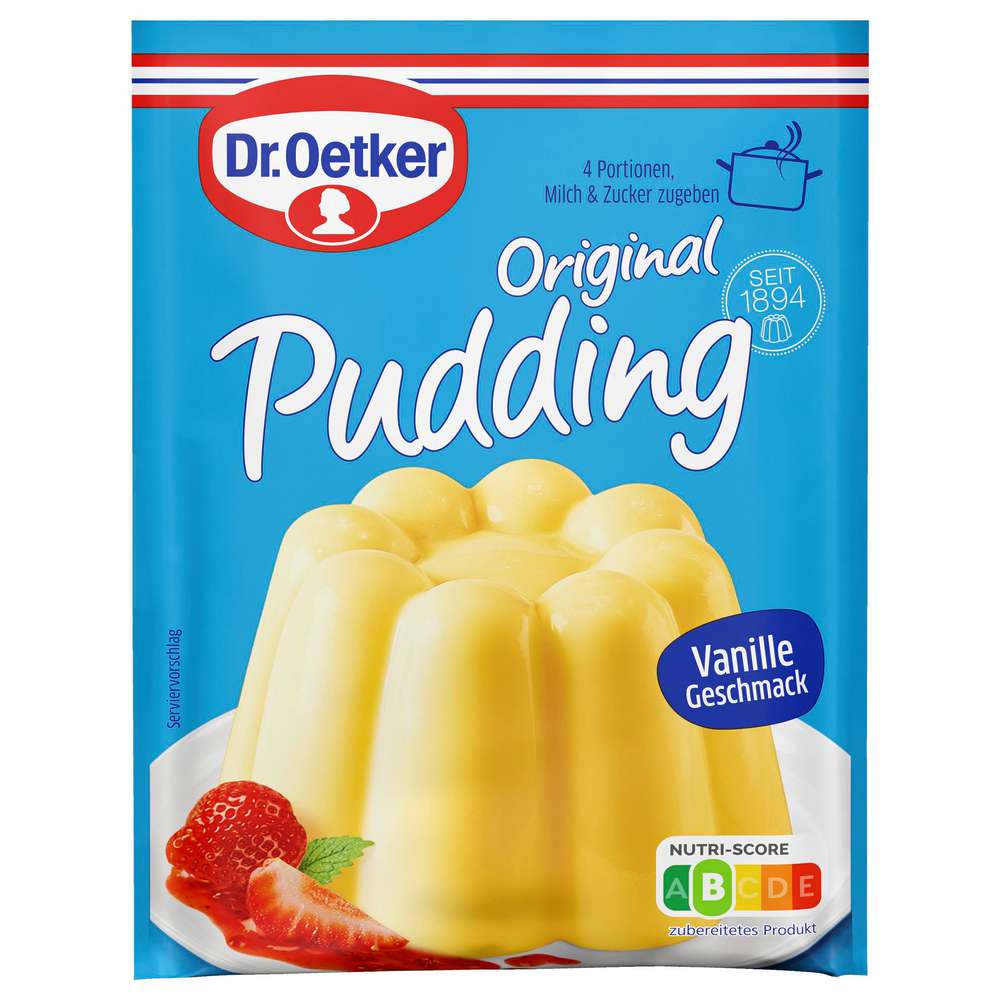 Produktabbildung Dr. Oetker Original Vanille-Puddingpulver