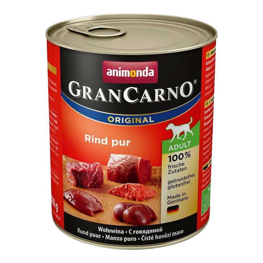Produktabbildung animonda Hunde-Nassfutter Gran Carno, Rindfleisch