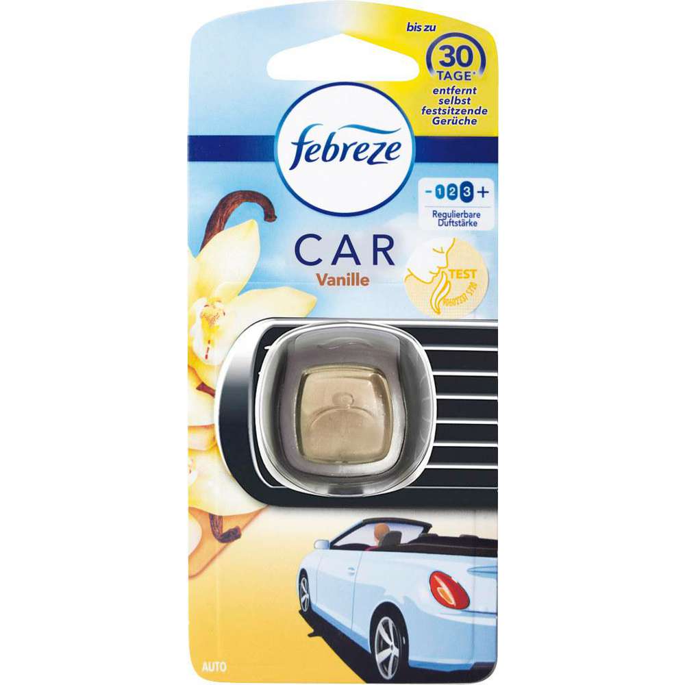Produktabbildung Febreze Auto Lufterfrischer, Vanille