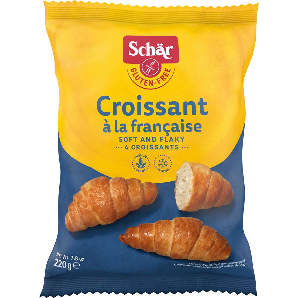 Produktabbildung Schär Croissants, glutenfrei, tiefgekühlt