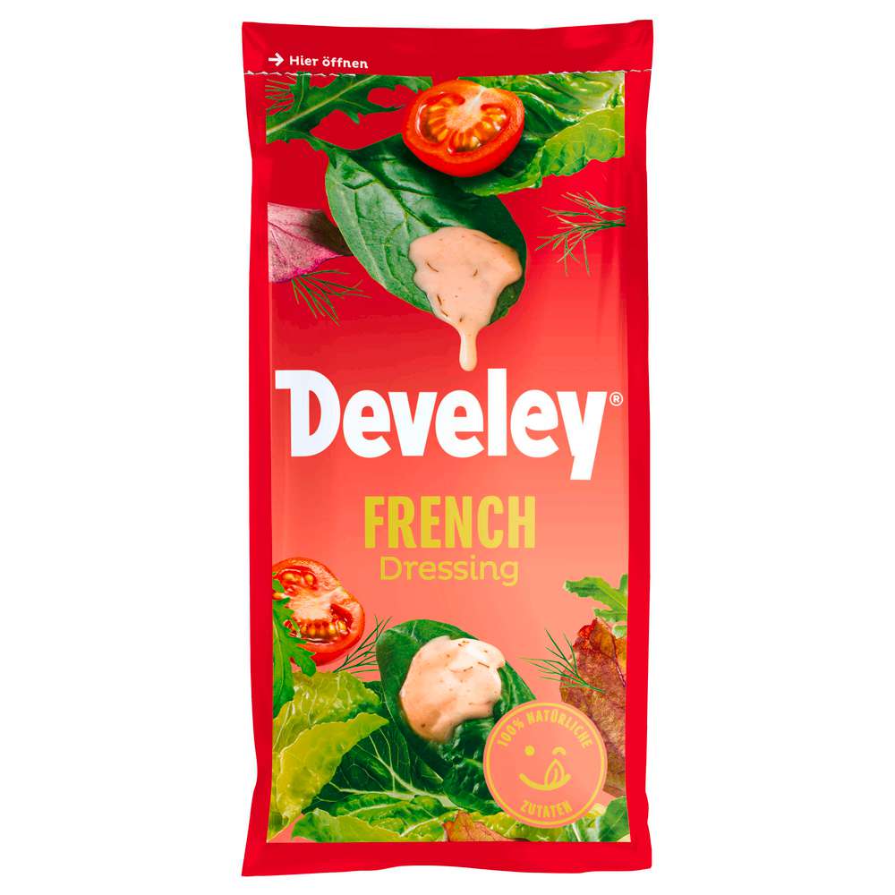 Produktabbildung Develey Salatdressing, French