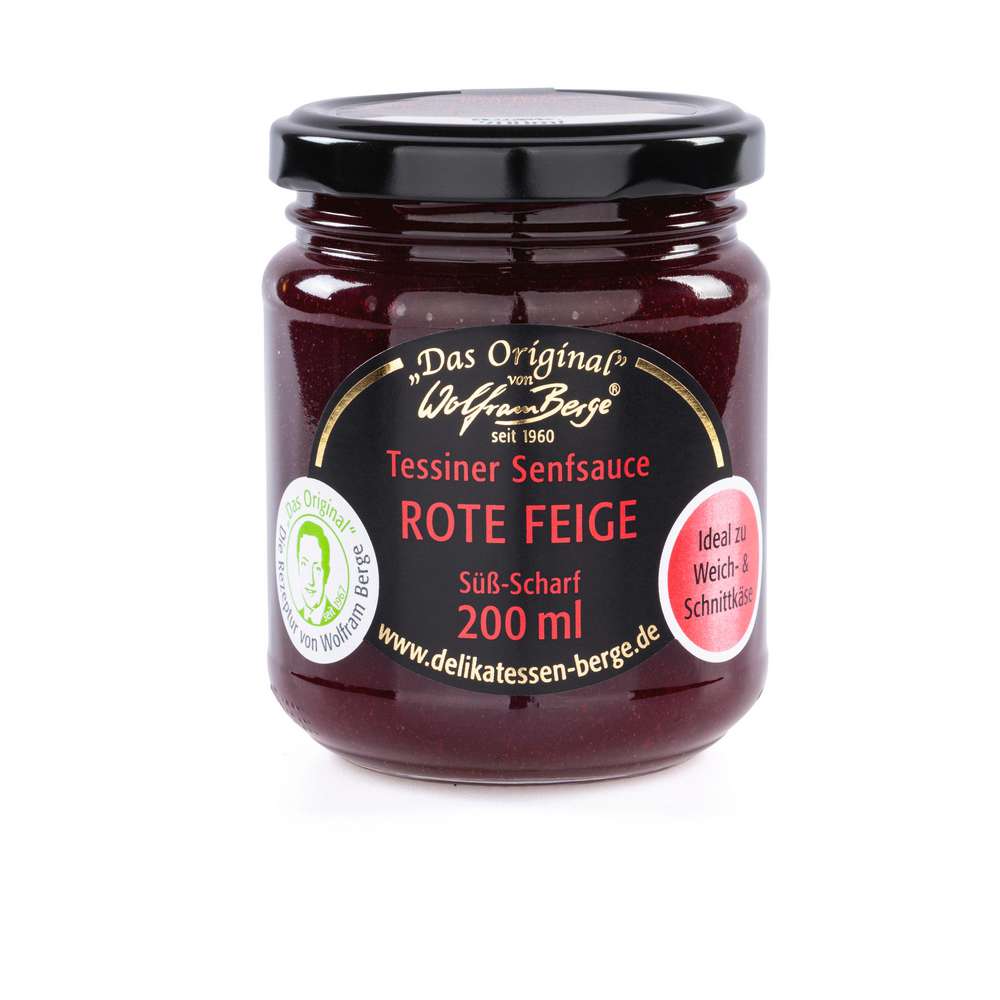 Produktabbildung Wolfram Berge Tessiner Senfsauce, Rote Feige