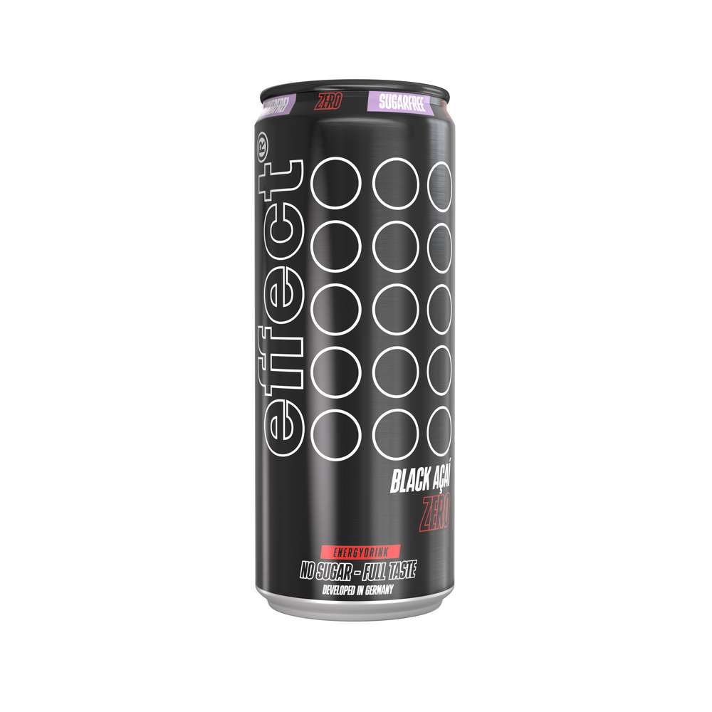Produktabbildung Effect Energy Drink Zero, Black Acai