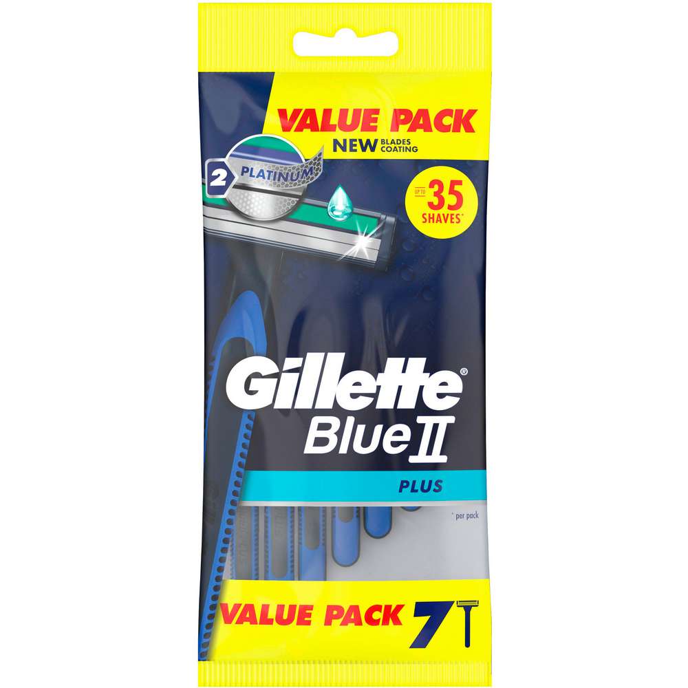 Produktabbildung Gillette Einwegrasierer Blue II Plus