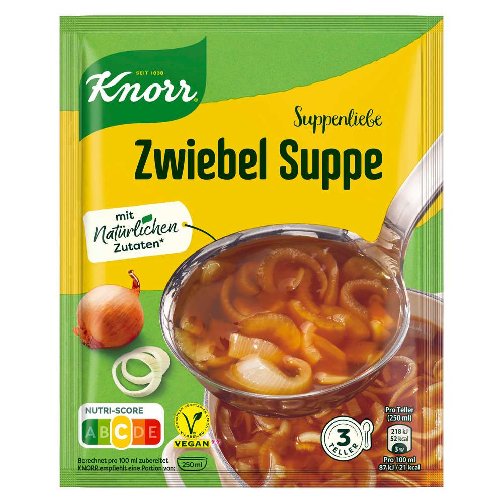 Produktabbildung Knorr Suppenliebe Zwiebel Suppe