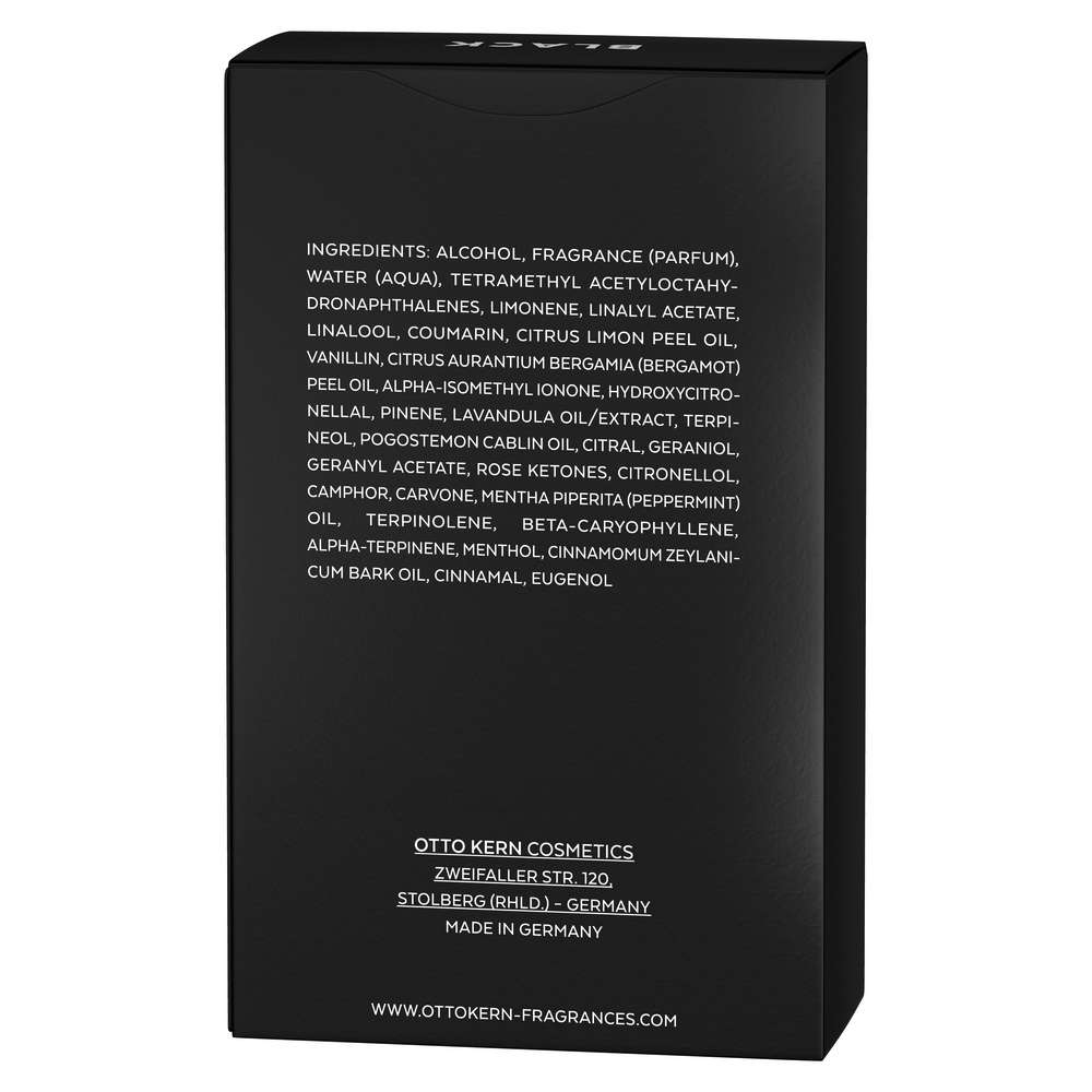 Produktabbildung Otto Kern Eau de Toilette Gentleman's Code Black 