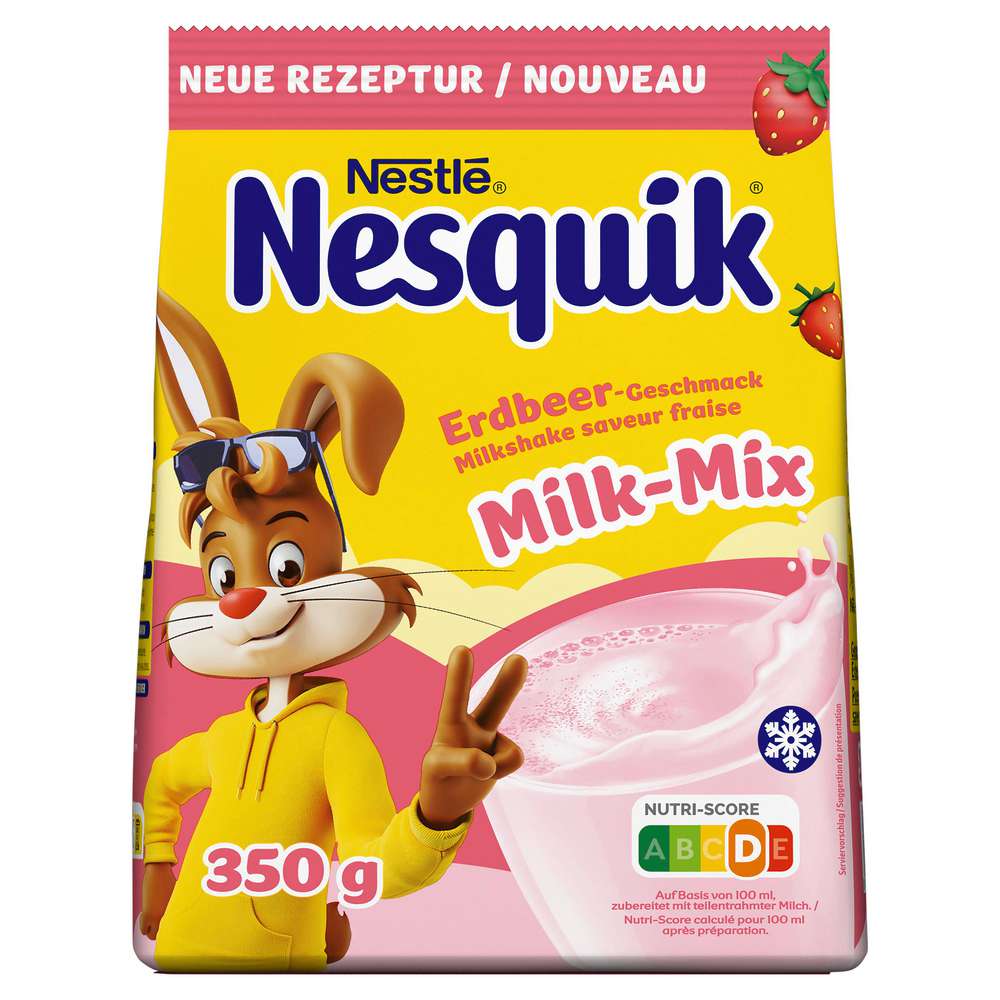 Produktabbildung Nestle Nesquik Erdbeer-Milch