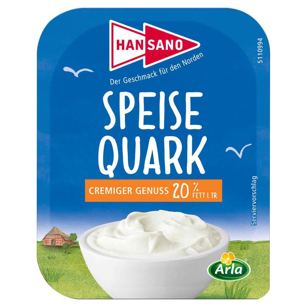 Produktabbildung Hansano Speisequark, 20% Fett