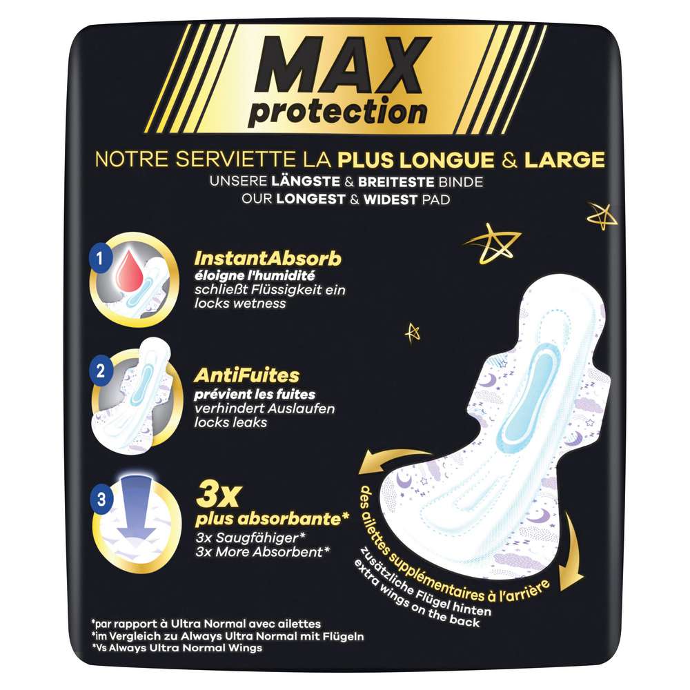 Produktabbildung Always Binden Ultimate Night Max Protection 6