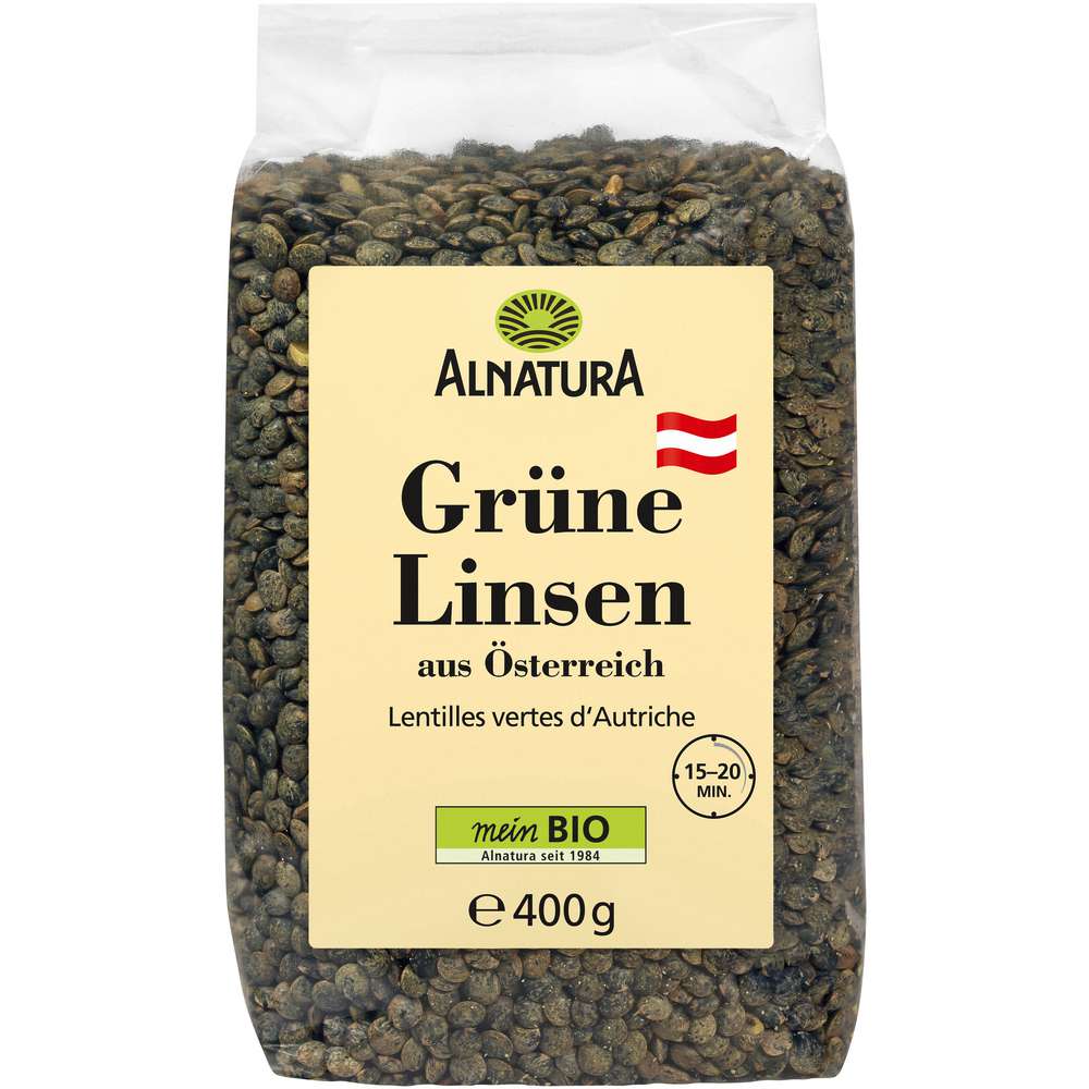 Produktabbildung Alnatura Bio Grüne Linsen