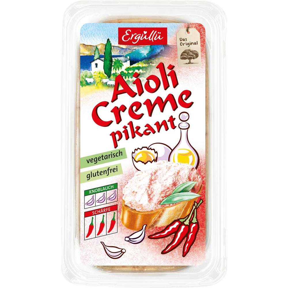 Produktabbildung Ergüllü Aioli Pikant, Aufstrich