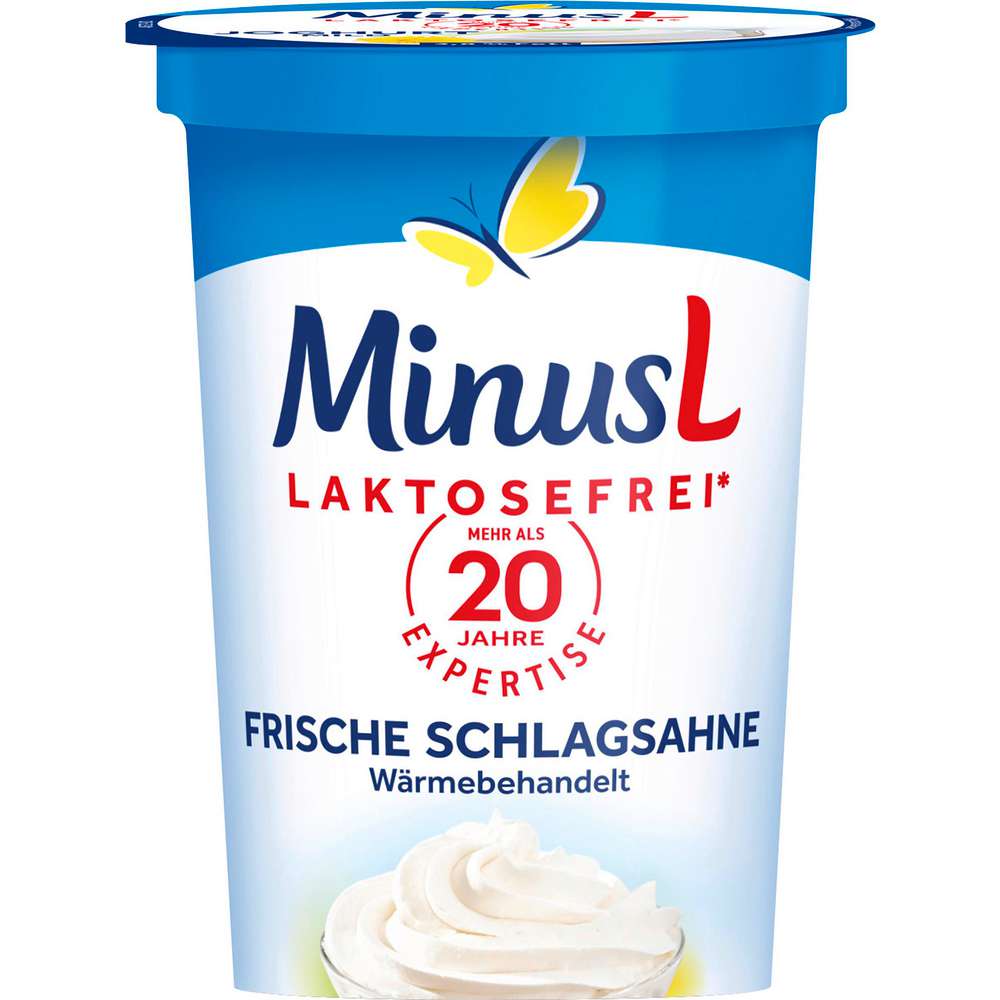 Produktabbildung Minus L Schlagsahne 33%, laktosefrei