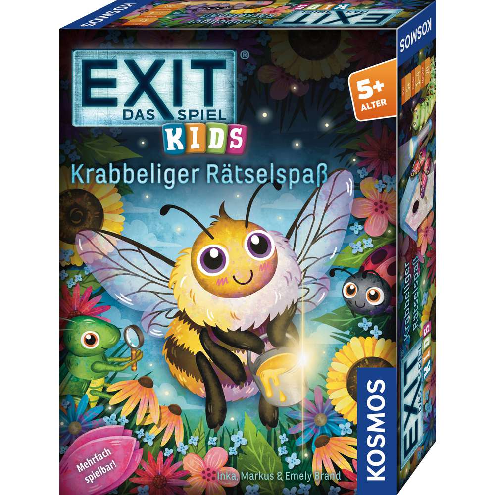 Produktabbildung Kosmos EXIT - Kids Krabbeliger Rätselspaß