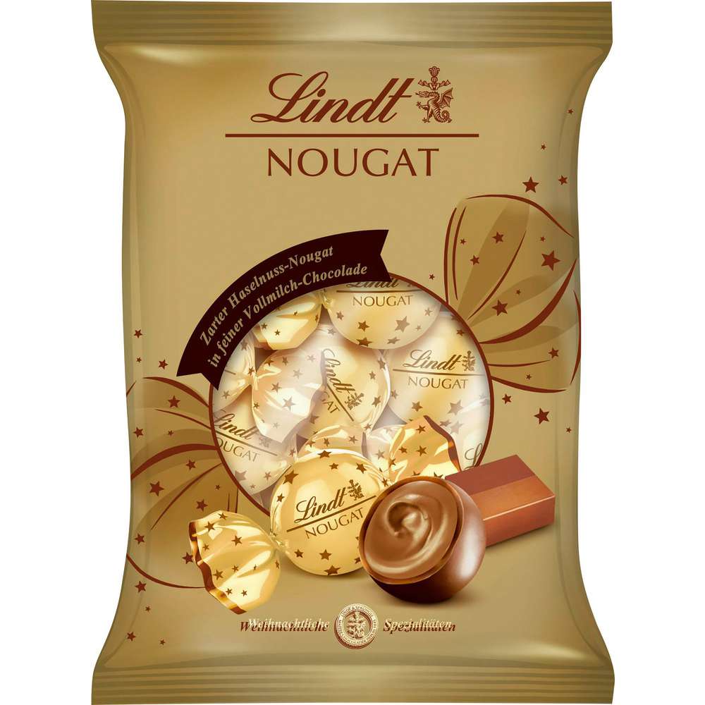 Produktabbildung Lindt Schokolade, Nougat