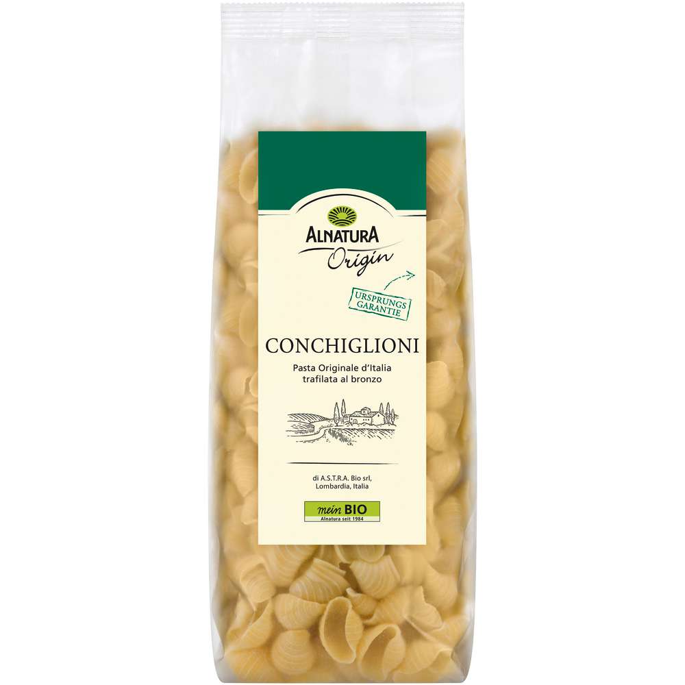 Produktabbildung Alnatura Bio Conchiglioni, Pasta