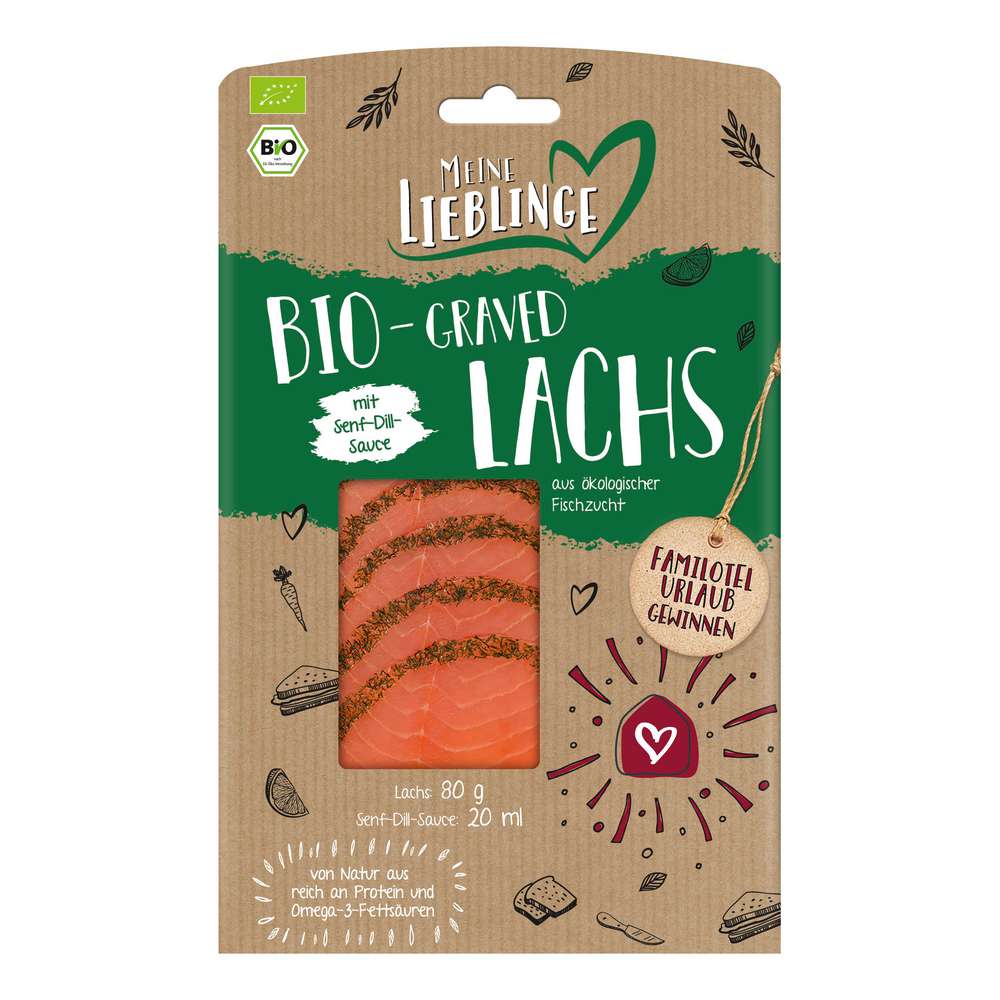 Produktabbildung Meine Lieblings Bio Graved Lachs