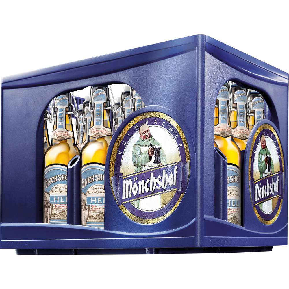 Produktabbildung Mönchshof Bayerisches Helles Bier 4,9 % (20x 0,500 Liter)