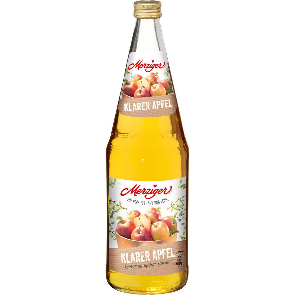 Produktabbildung Merziger Klarer Apfelsaft