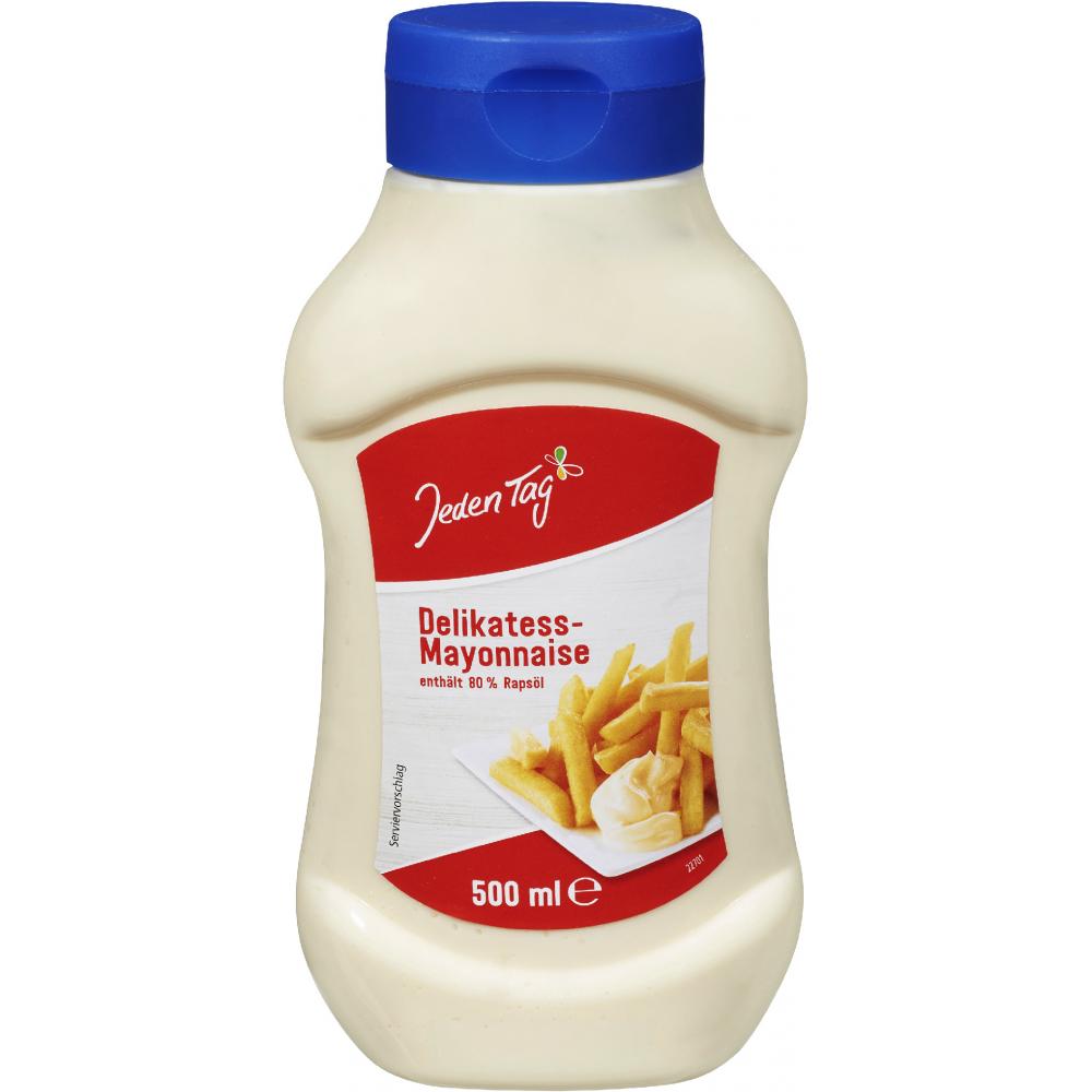 Produktabbildung keine Marke Jeden Tag DelikatessMayonnaise, 500 ml