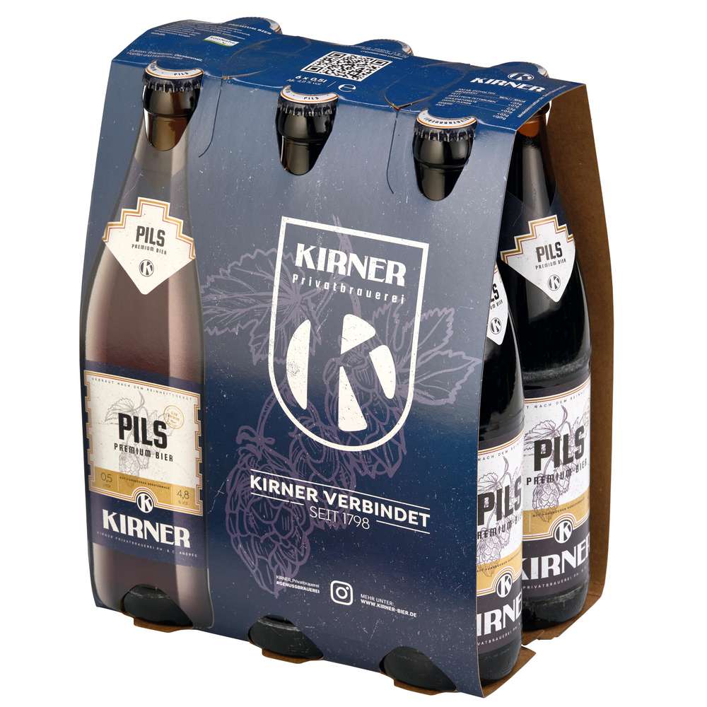 Produktabbildung Kirner Pilsener Bier 4,8%
