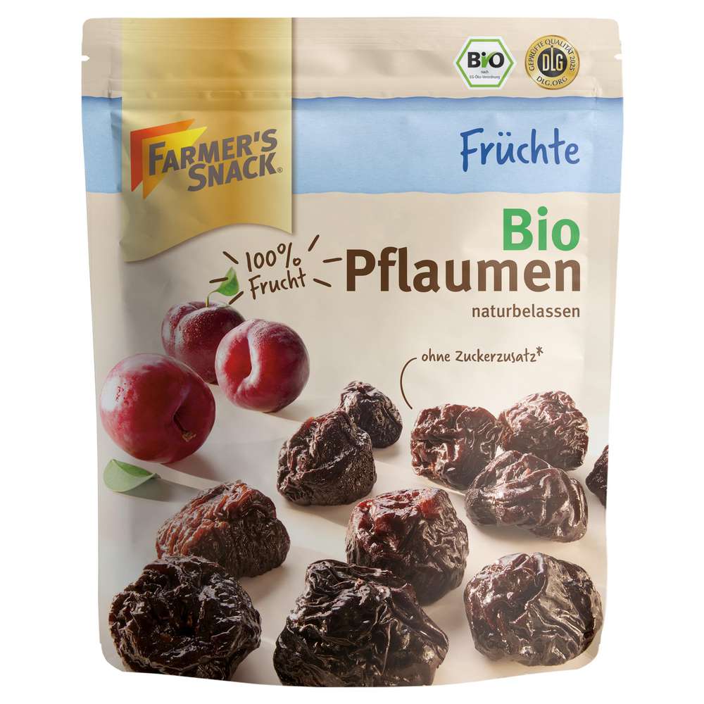 Produktabbildung Farmer's Snack Bio Pflaumen getrocknet