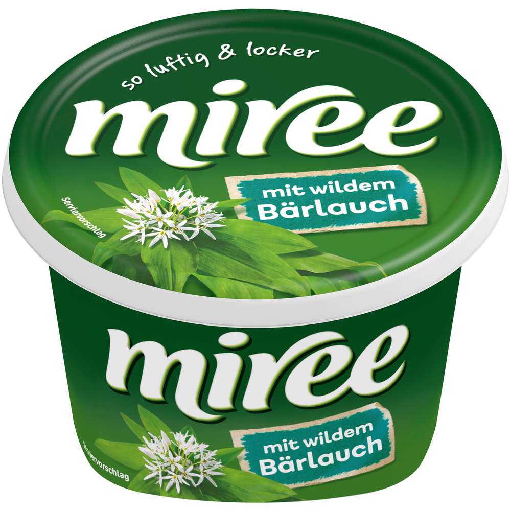 Produktabbildung Miree Frischkäse, Bärlauch
