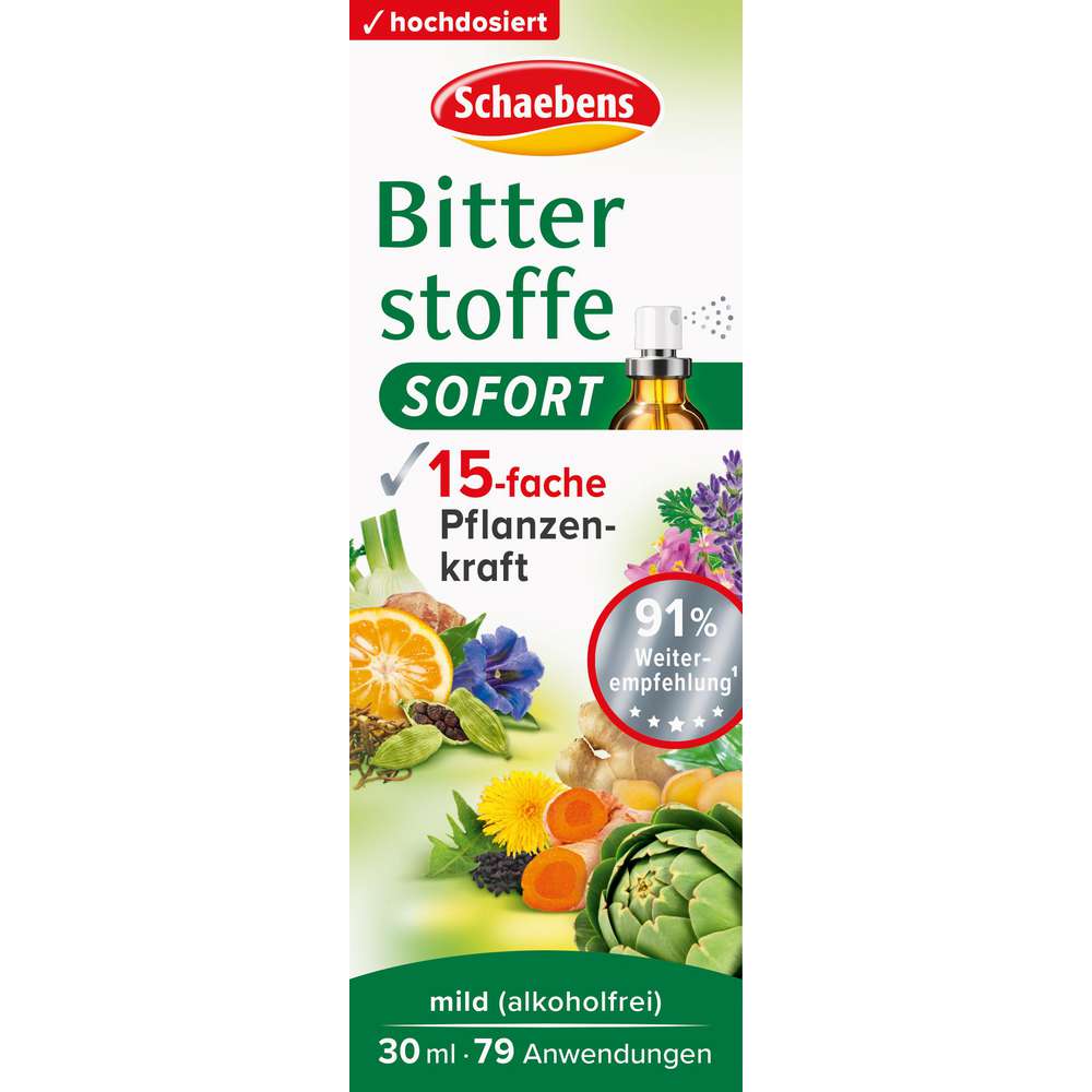 Produktabbildung Schaebens Bitterstoffe Sofort-Spray 