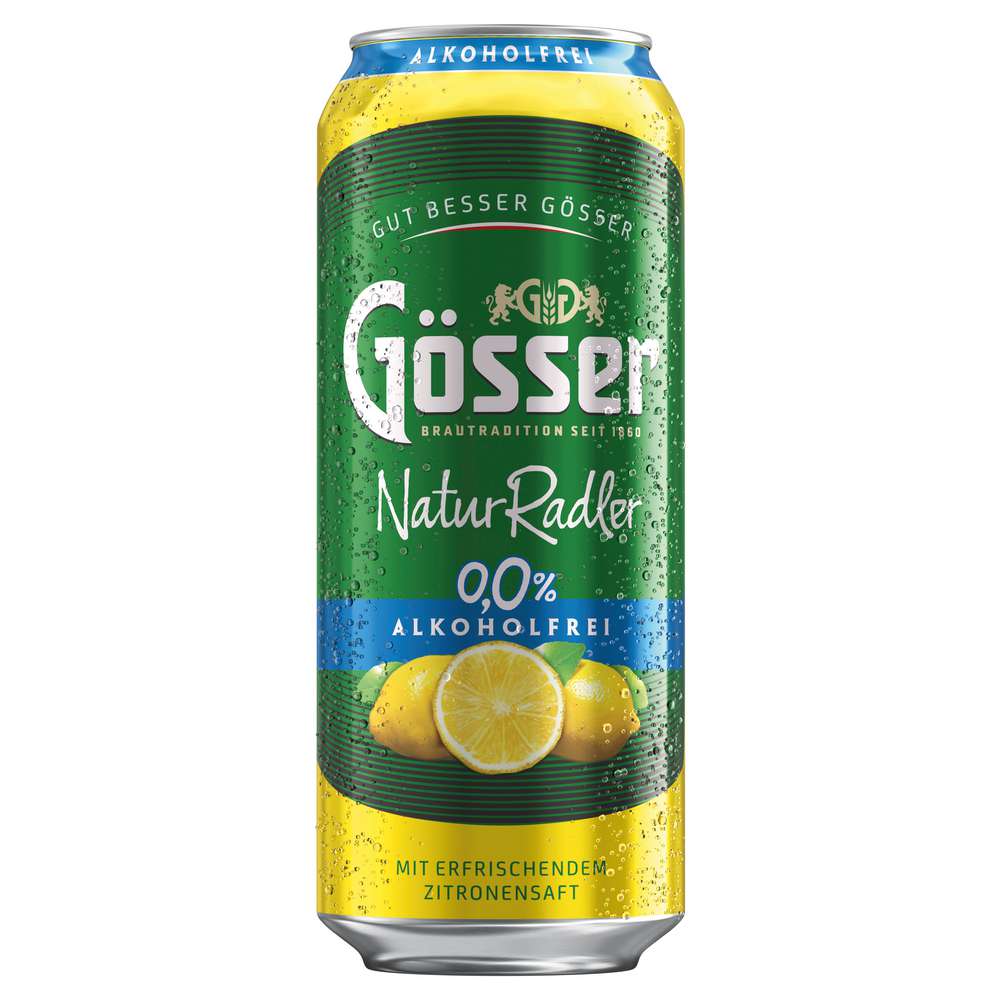 Produktabbildung Gösser Naturradler 0,0%