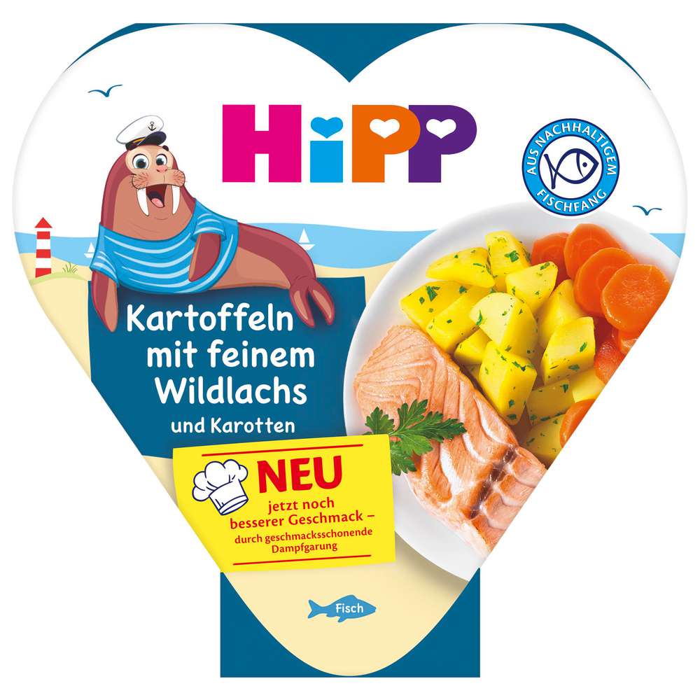 Produktabbildung Hipp Baby Schalenmenü, Kartoffeln/Lachs