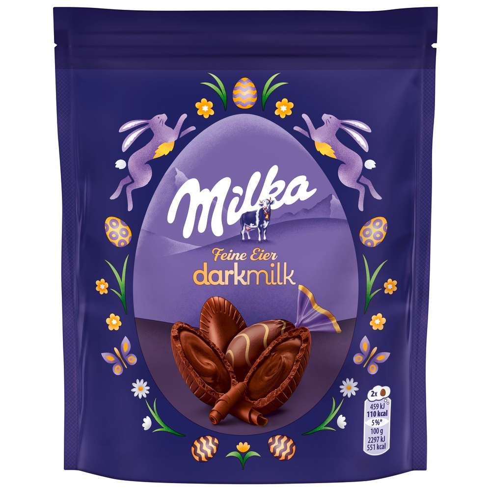 Produktabbildung Milka Feine Eier Darkmilk