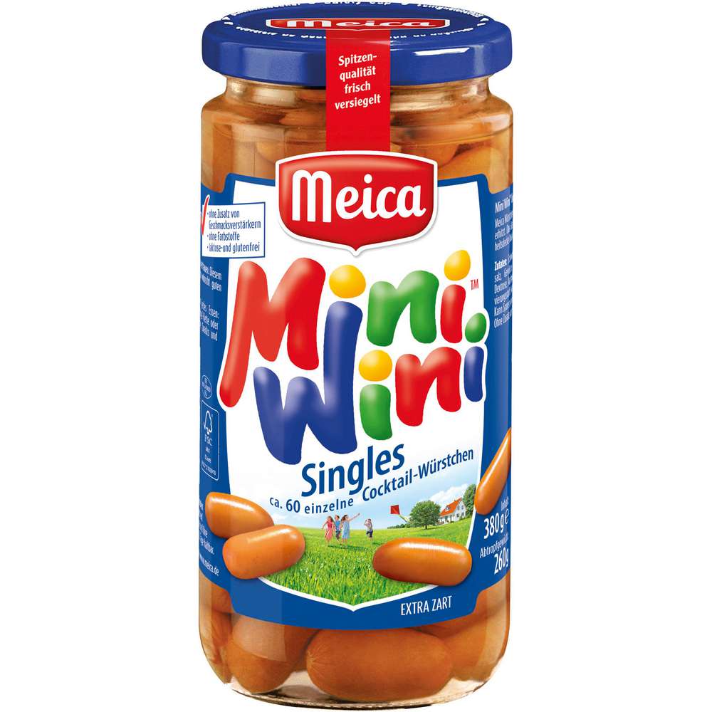 Produktabbildung Meica Würstchen Mini Wini Singles