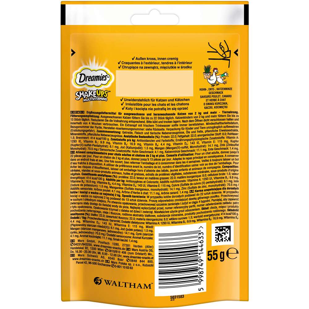 Produktabbildung Dreamies Katzen-Snack, Geflügel
