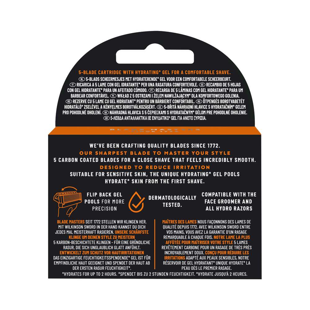 Produktabbildung Wilkinson The Face Groomer Klingen 4er