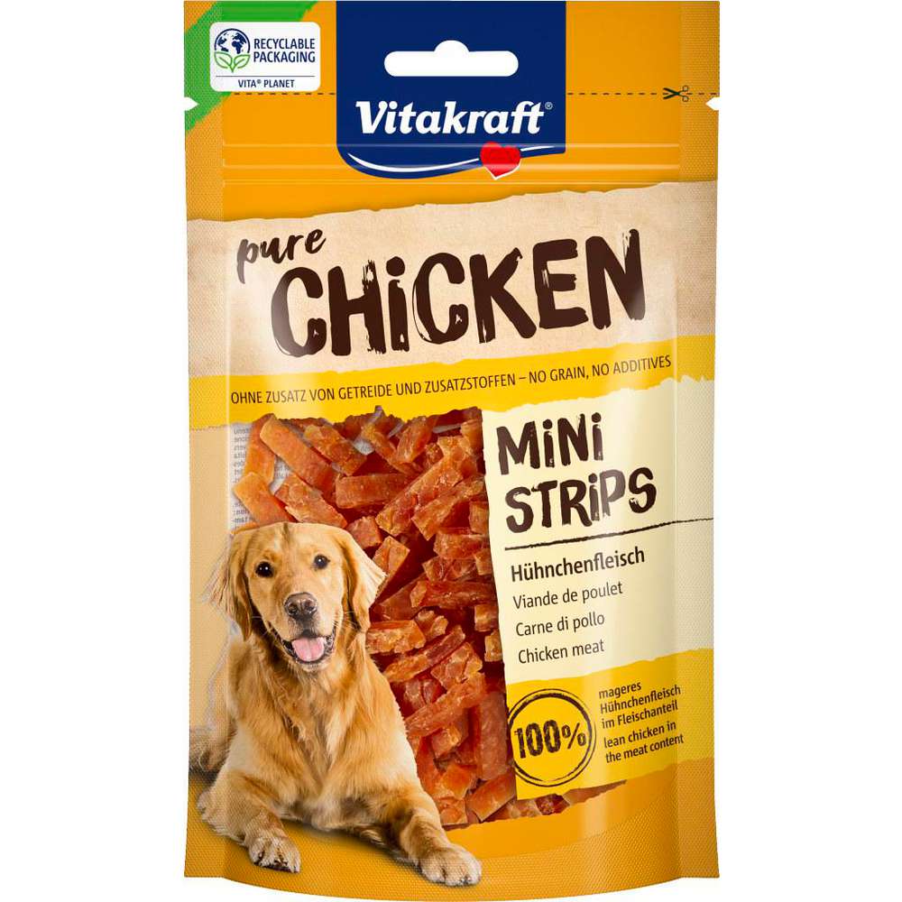 Produktabbildung Vitakraft Hunde-Snacks Mini Stripes, Huhn