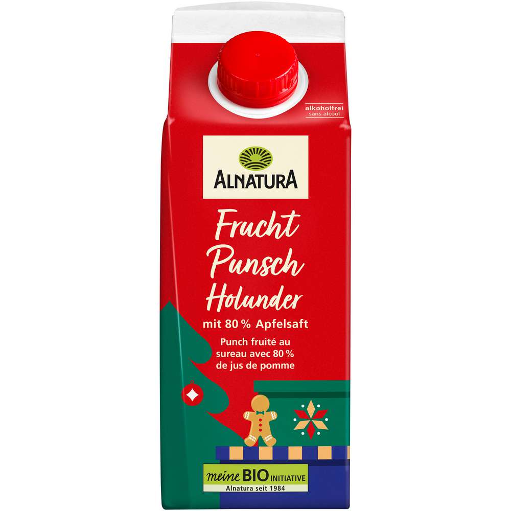 Produktabbildung Alnatura Fruchtpunsch Holunder