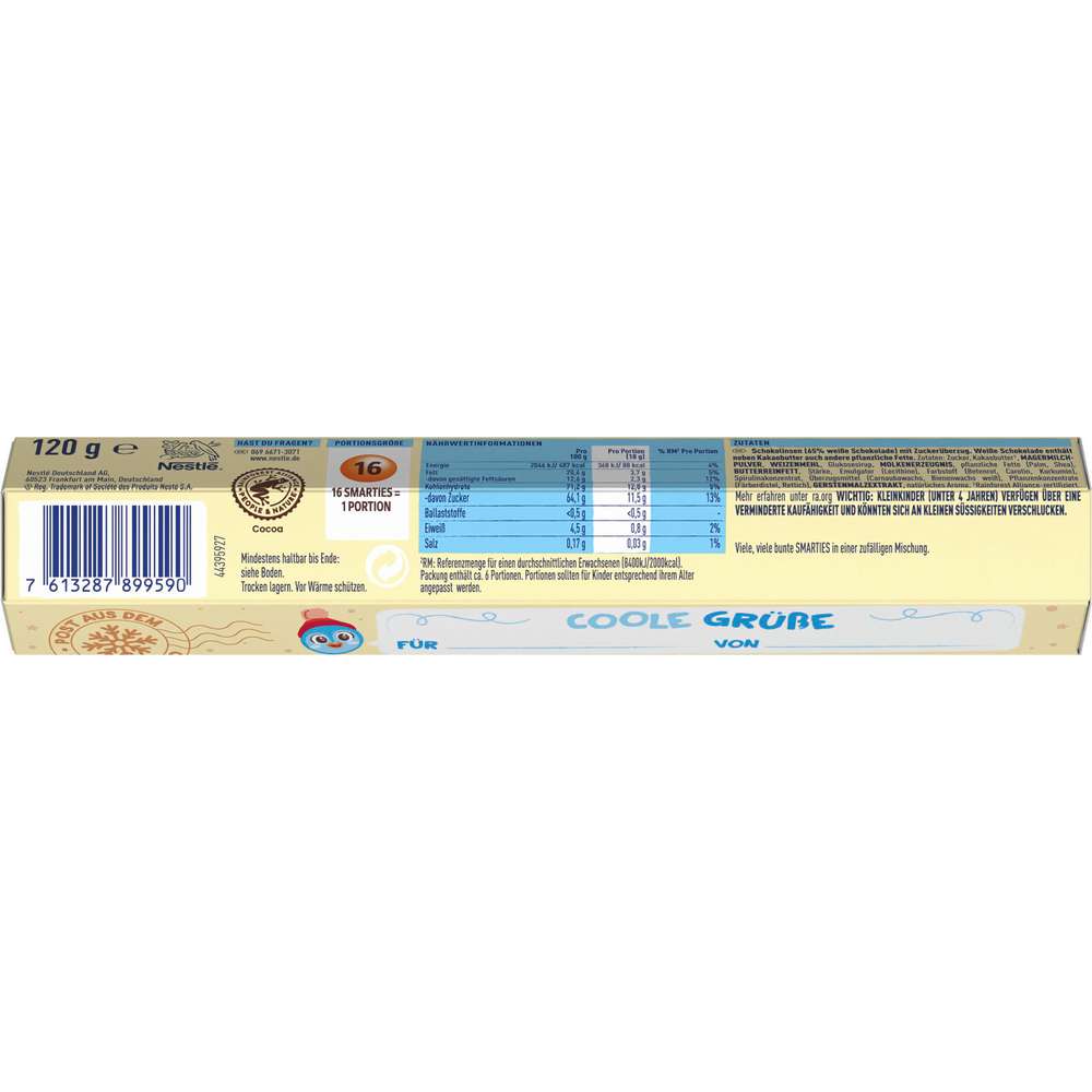 Produktabbildung Nestle SMARTIES White Riesenrolle