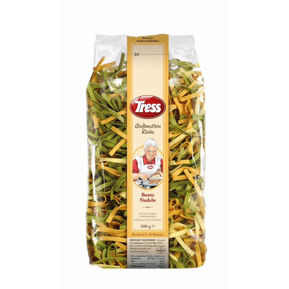 Produktabbildung Tress Großmutters Küche Bunte Nudeln