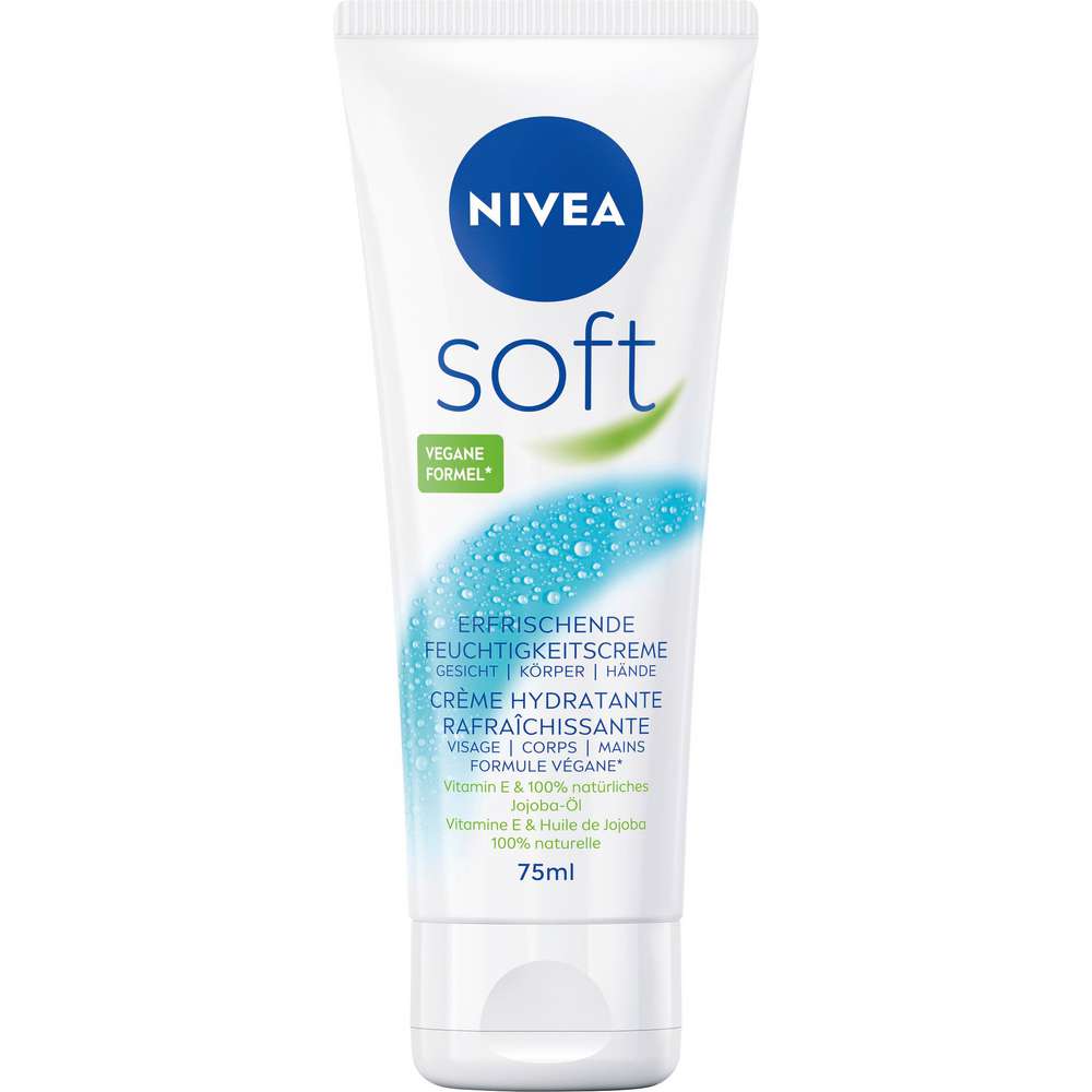 Produktabbildung Nivea Erfrischende Feuchtigkeitscreme Soft