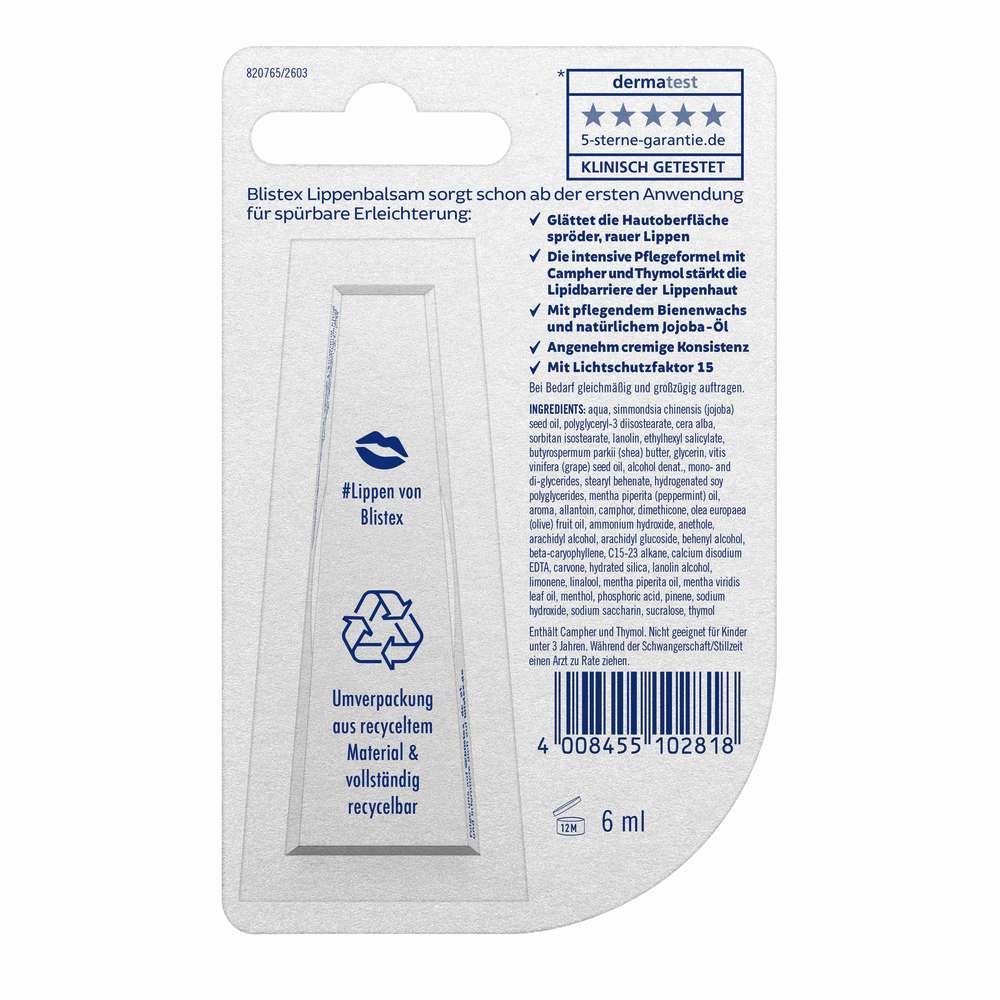Produktabbildung Blistex Lippenbalsam Repair & Care