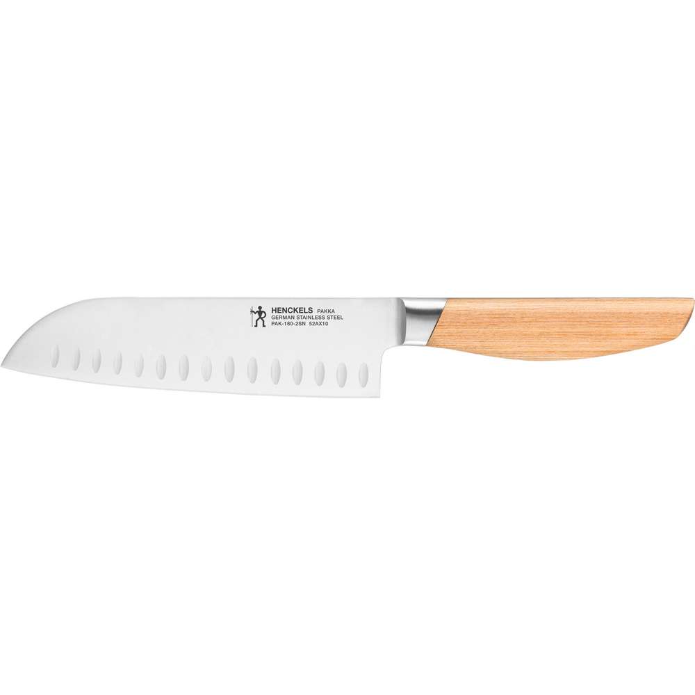 Produktabbildung Henckels by ZWILLING Santokumesser Pakka, 18 cm, mit Holzgriff