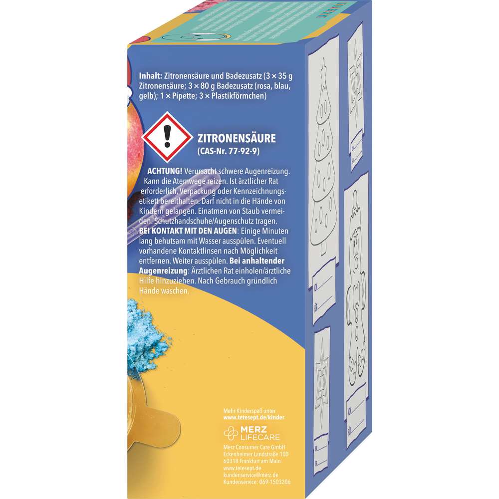 Produktabbildung tetesept Geschenk-Set Kids, Badebaukasten