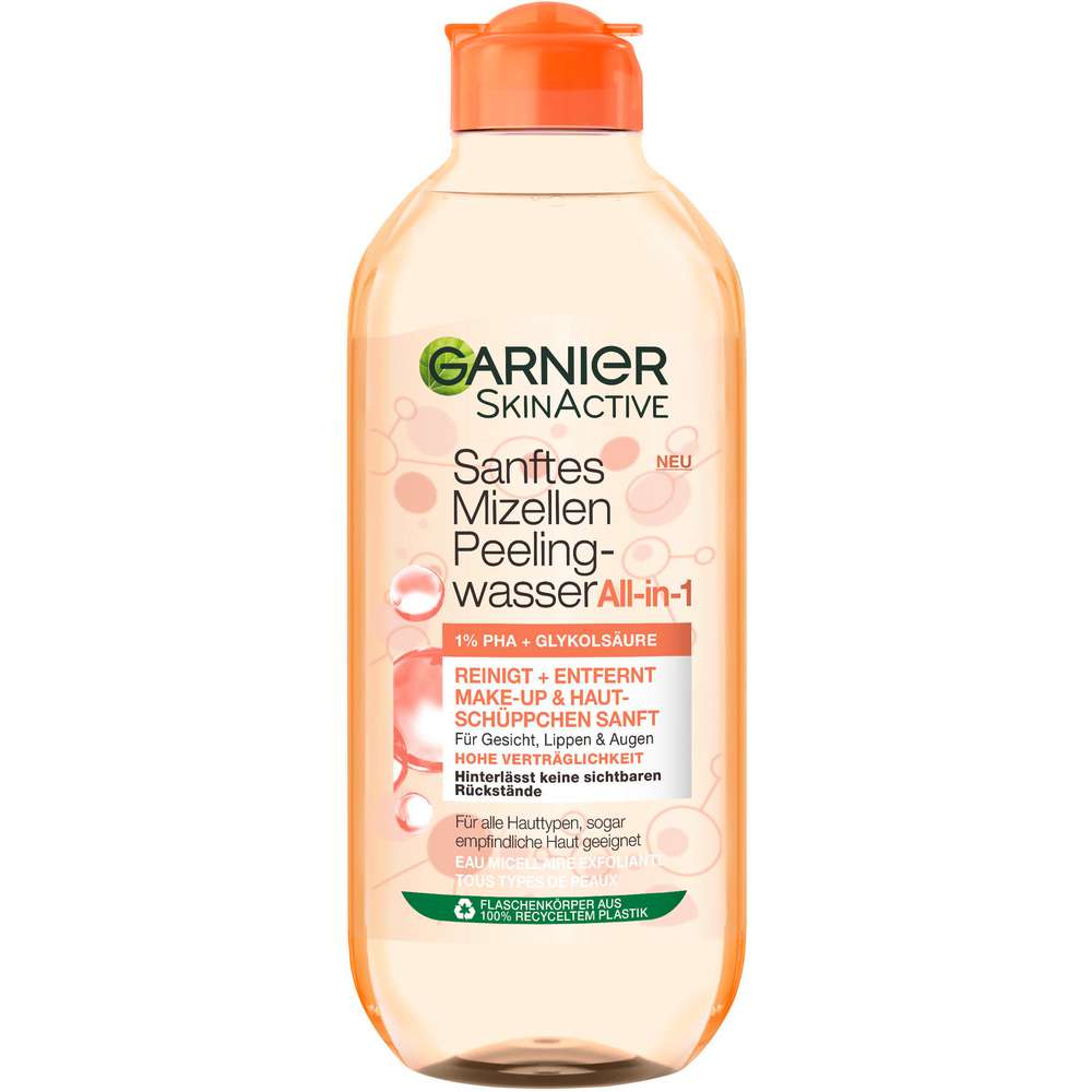 Produktabbildung Garnier Skin Active, Mizellen Peeling-Wasser