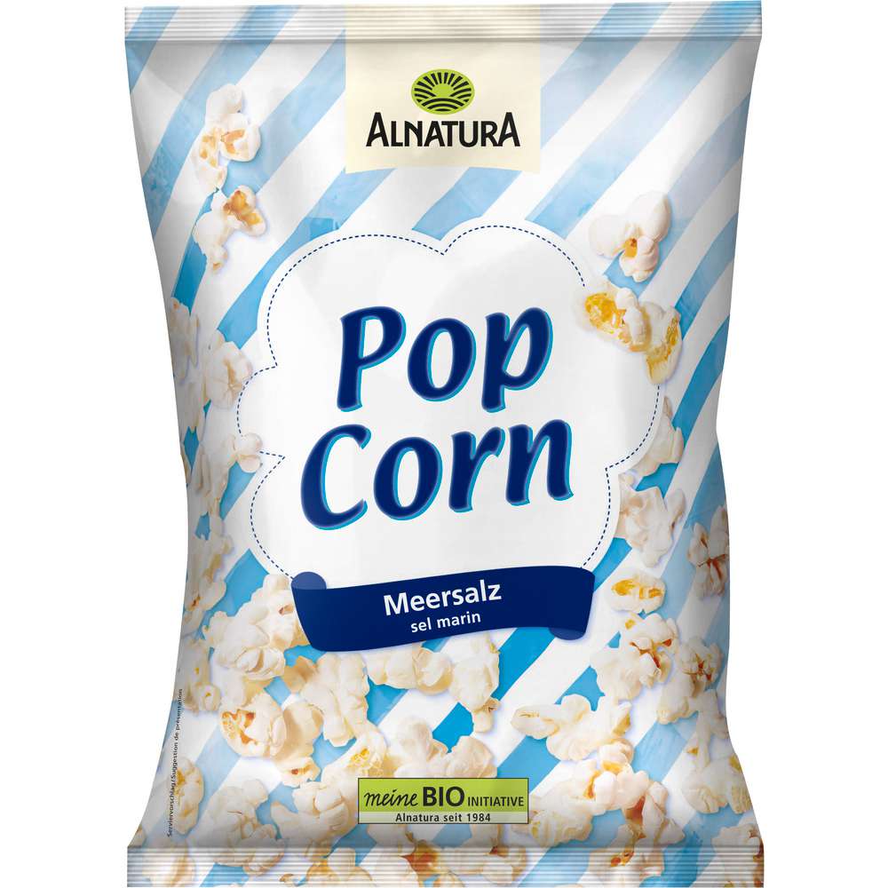 Produktabbildung Alnatura Popcorn, Meersalz