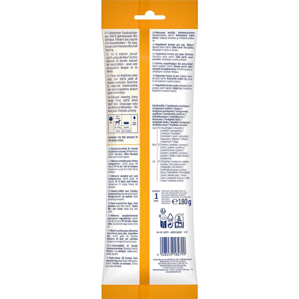 Produktabbildung Vitakraft Hunde-Snack, Kauknochen, Chews
